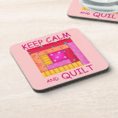 Behalt der ruhigen und stillen Blockhütte Untersetzer (Linke Seite)