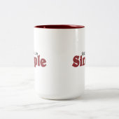 Behalt der Tasse des einfachen Kaffees (Mittel)