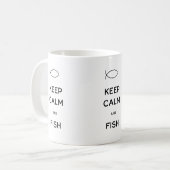 Behalt der Tasse für den Fischkaffee (Vorderseite Links)