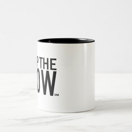 Behalt der Wow-Tasse Zweifarbige Tasse (Mittel)