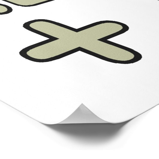 Behalt des Calm Driving-Tests Poster (Ecke)