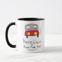 Behalt des Calm Driving-Tests