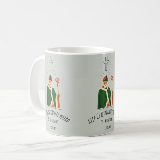 Behalt des Christentums Weiße Tasse (Vorderseite Links)