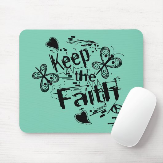 Behalt des Faith Graffiti Standard Mouse Pad Mousepad (Mit Mouse)