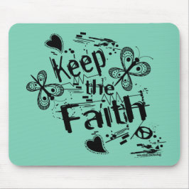 Behalt des Faith Graffiti Standard Mouse Pad Mousepad