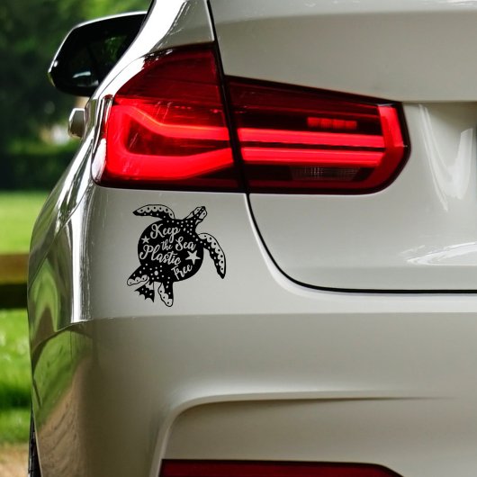 Behalt des glasfreien, Veganen Autodekors Aufkleber