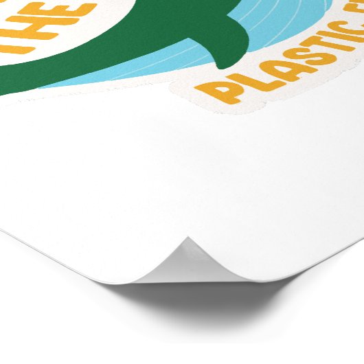 Behalt des Kunststoffs frei Poster (Ecke)