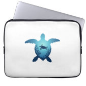 Behalt des Meeres Plastikfrei Rett der Meeresschil Laptopschutzhülle (Vorderseite)
