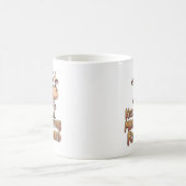 behalt des moosierenden, niedlichen Kuhdesigns Kaffeetasse (Mittel)