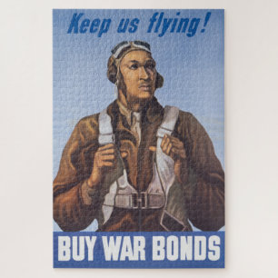 Behalt des Pilotprogramms für Vintagen afroamerika Puzzle