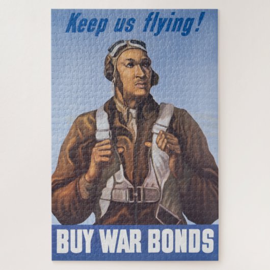 Behalt des Pilotprogramms für Vintagen afroamerika Puzzle (Vertikal)