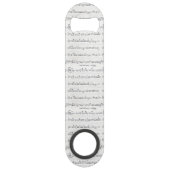Behalt des Promise Handwriting Sheet Music Open Speedflaschenöffner (Vorderseite)