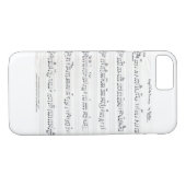 Behalt des Promise Sheet Music iPhone 7 Fall frei Case-Mate iPhone Hülle (Rückseite (Horizontal))
