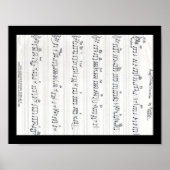 Behalt des Promise Sheet Music Poster (Vorne)