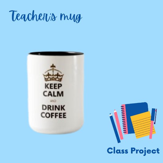 Behalt des Zitats Kaffeemaschine Kaffee Tasse