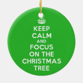 Behalt dich ruhig und fokussiere dich auf den Weih Keramikornament (Hinten)