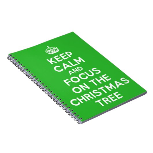 Behalt dich ruhig und fokussiere dich auf den Weih Notizblock (Rechte Seite)