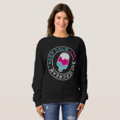 Behalt dich ruhig und iss Eisschweißhemd Sweatshirt (Vorne ganz)