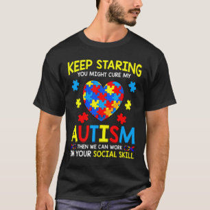 Behalt, dich zu stürzen, könnte mein Autismus-Räts T-Shirt