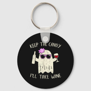 Behalt die Candy Fun Halloween Ghost Kostüme Fraue Schlüsselanhänger
