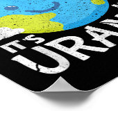 Behalt die Erde ihre nicht Uranus Funny Earth Da r Poster (Ecke)