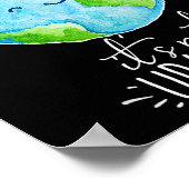 Behalt die Erde ihren nicht Uranus Funny putzt Poster (Ecke)