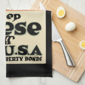 Behalt diese in den USA Geschirrtuch (Viertel Falte)