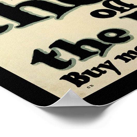 Behalt diese vor den USA Poster (Ecke)