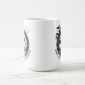 Behalt diesen Strand nicht Wartend | Tropische Pup Kaffeetasse (Mittel)