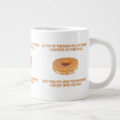 Behalt dir das Auge auf die Donuts Jumbo-Tasse (Rechts)