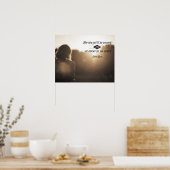 Behalt dir das Gesicht zum Sonnenschein Poster (Küche)