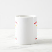 Behalt dir die Augen auf den Fries. Kaffeetasse (Mittel)