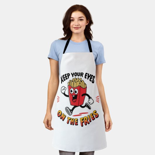Behalt dir die Augen auf den Fries. Schürze (Getragen)