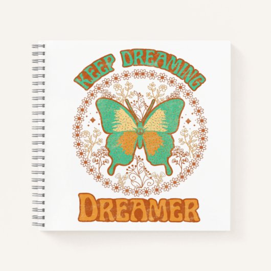 Behalt Dreaming Dreamer Journal Notizblock (Vorderseite)