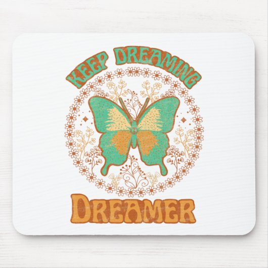 Behalt Dreaming Dreamer Mouse Pad Mousepad (Vorne)
