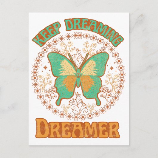 Behalt Dreaming Dreamer Postkarte (Vorderseite)