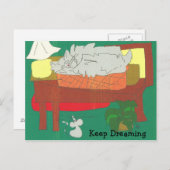 Behalt Dreaming Postkarte (Vorne/Hinten)