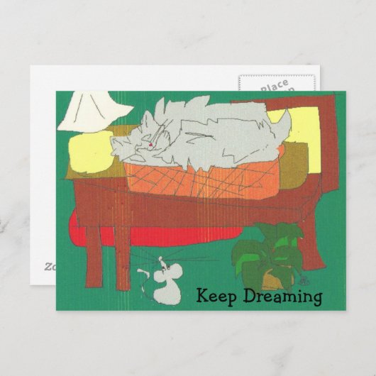 Behalt Dreaming Postkarte (Vorne/Hinten)