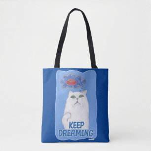 Behalt Dreaming Sweet Cat Illustration Tasche