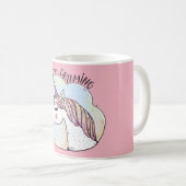 Behalt Dreaming Whimsical Unicorn Kaffeetasse (VorderseiteRechts)