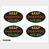 Behalt Durango Weird Sticker (Blatt)