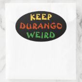Behalt Durango Weird Sticker (Tasche)