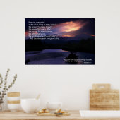 Behalt ein offenes Bewusstsein ...Inspirationspops Poster (Küche)