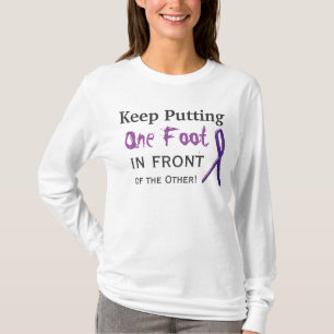 Behalt, einen Fuß vor den anderen zu setzen T-Shirt