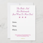 BEHALT einer individuellen Einladung für CALM Jung (Rückseite)