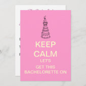 BEHALT einer individuellen Einladung für CALM Jung (Vorne/Hinten)