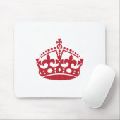 Behalt einer ruhelosen, roten Siegskrone Mousepad (Mit Mouse)