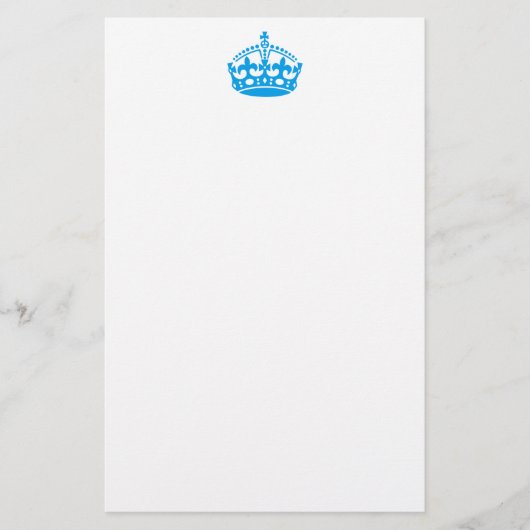 Behalt einer ruhelosen Siegskrone Briefpapier (Vorderseite)