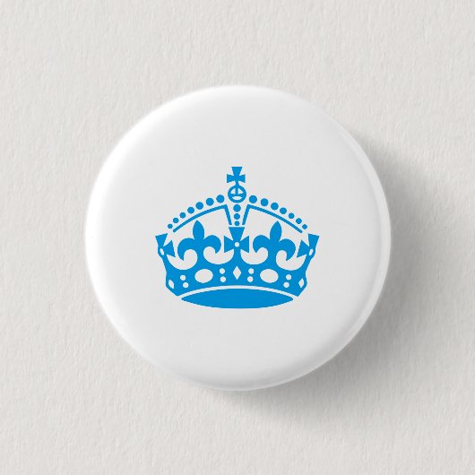 Behalt einer ruhelosen Siegskrone Button (Vorderseite)