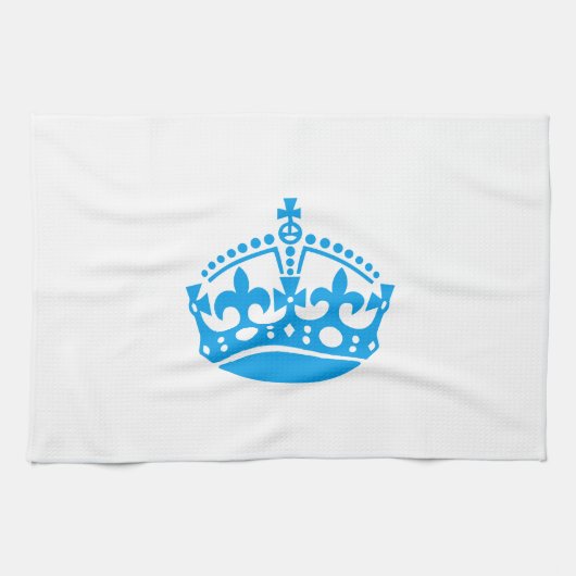 Behalt einer ruhelosen Siegskrone Geschirrtuch (Horizontal)